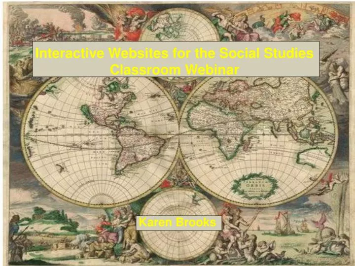 interactive websites for the social studies classroom webinar