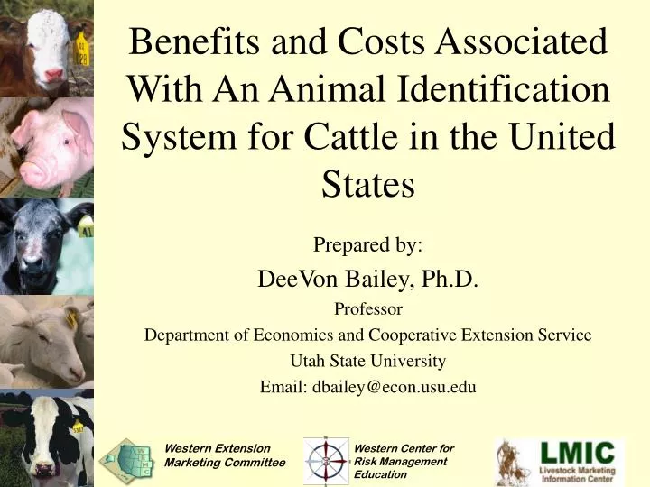 benefits and costs associated with an animal identification system for cattle in the united states