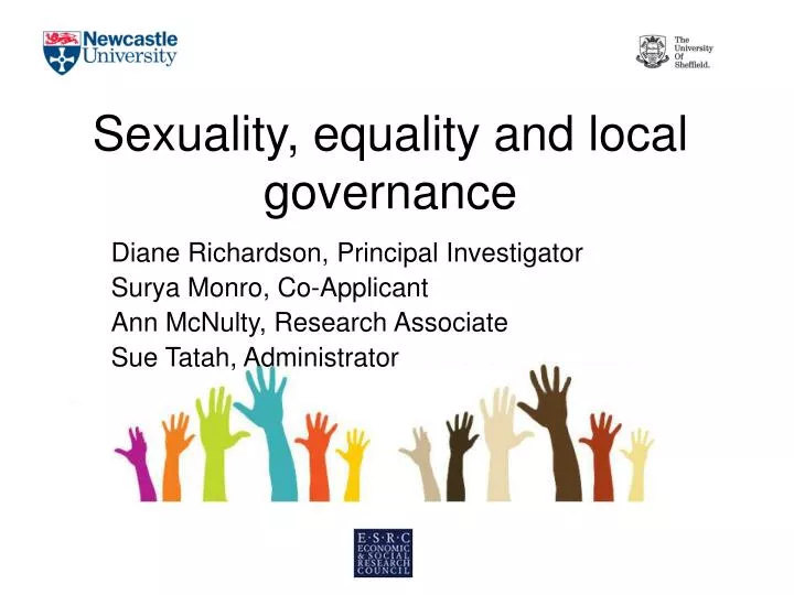 sexuality equality and local governance