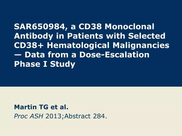 martin tg et al proc ash 2013 abstract 284