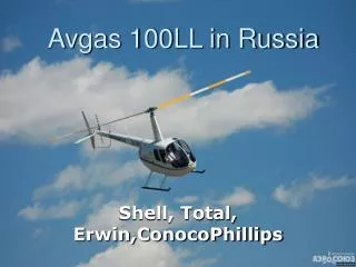 Avgas 100LL in Russia