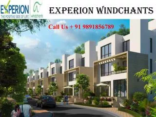 Experion Windchants in Sector -112, Gurgaon // 9891856789 //
