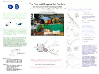 The Size and Shape of the Deuteron