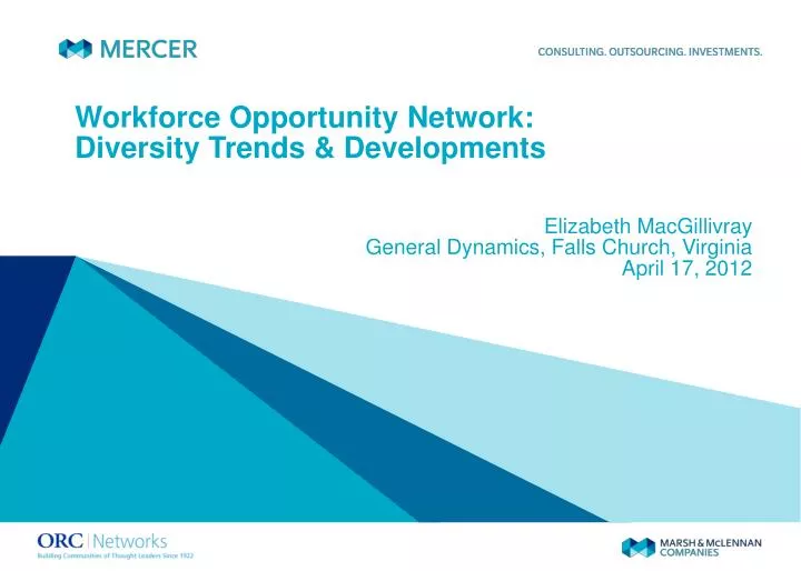 workforce opportunity network diversity trends developments