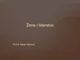 ene i liderstvo