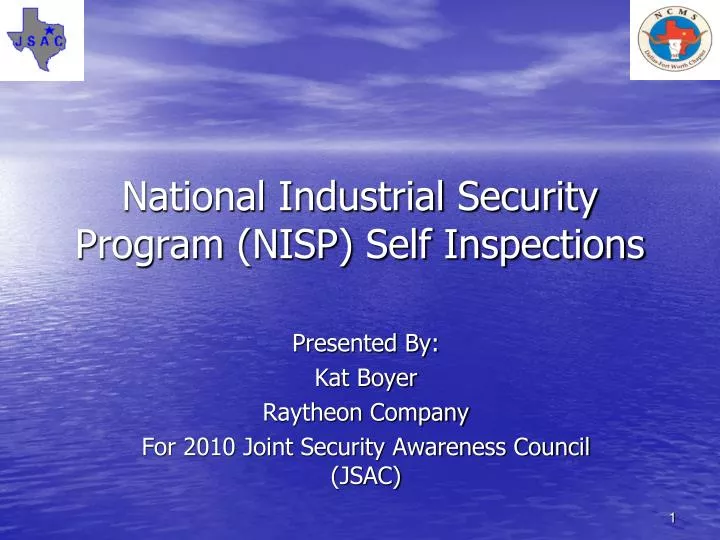 national industrial security program nisp self inspections