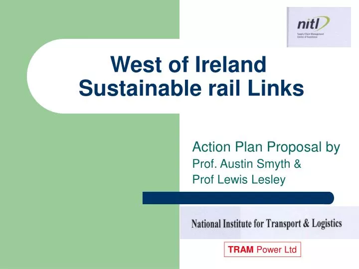 west of ireland sustainable rail links