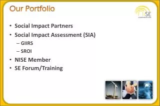 our portfolio