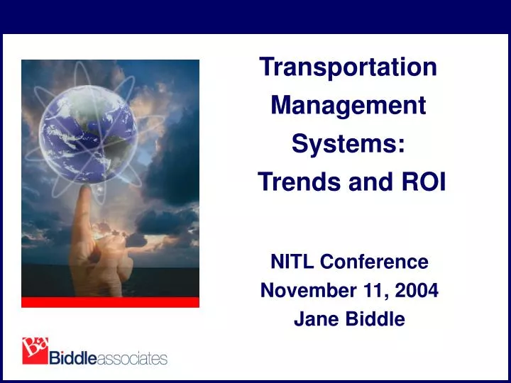 transportation management systems trends and roi
