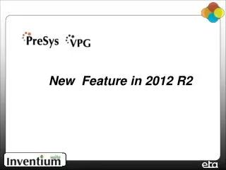 New Feature in 2012 R2