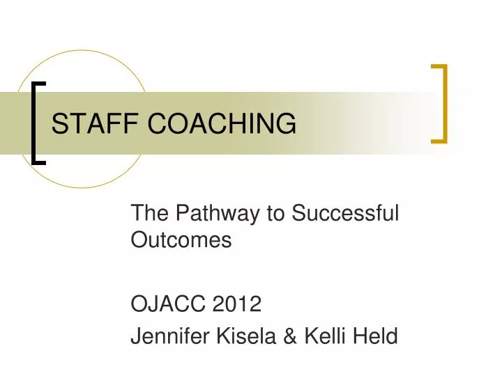 staff coaching