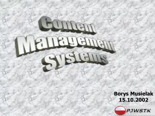 borys musielak 15 10 2002