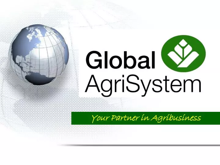 your partner in agribusiness