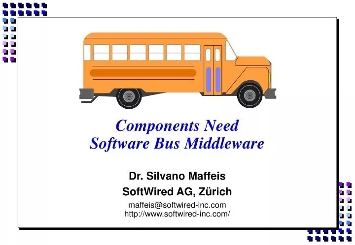 components need software bus middleware
