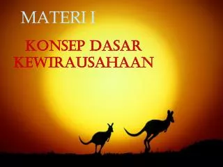 materi i
