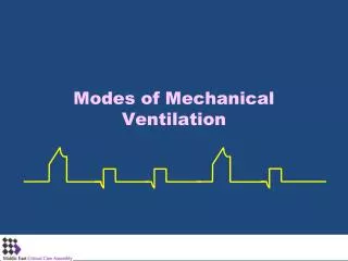 Modes of Mechanical Ventilation