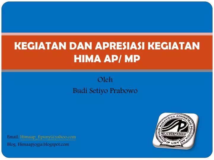 kegiatan dan apresiasi kegiatan hima ap mp