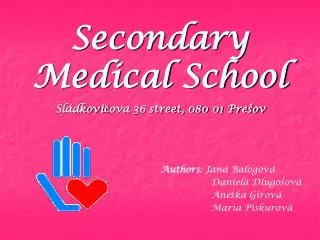 Secondary Medical School