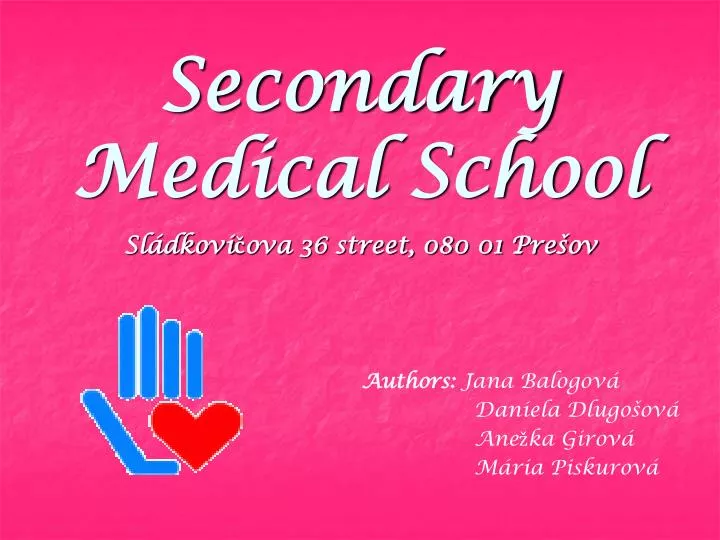 secondary medical school