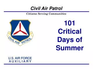 101 critical days of summer