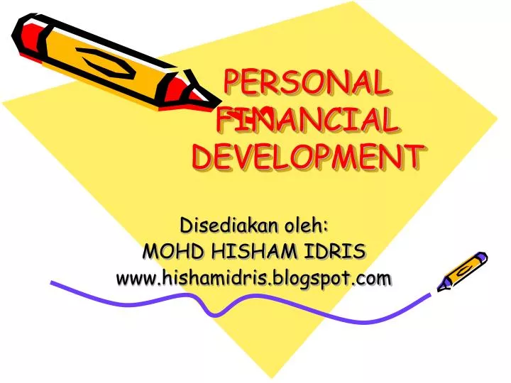 personal financial development