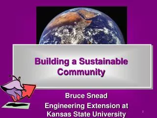 Building a Sustainable Community