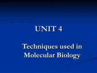 UNIT 4