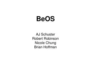 BeOS