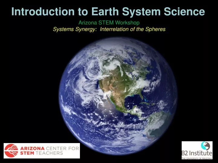 PPT - Introduction to Earth System Science PowerPoint Presentation ...