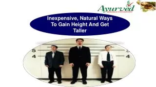Inexpensive, Natural Ways To Gain Height And Get Taller