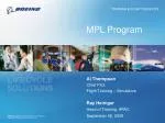 MPL Program - slide 1
