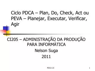 ciclo pdca plan do check act ou peva planejar executar verificar agir