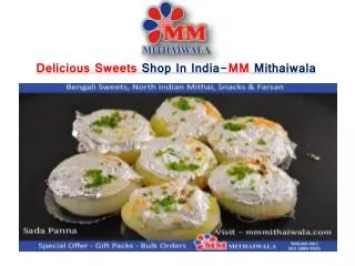 Delicious Sweets Shop In India-MM Mithaiwala