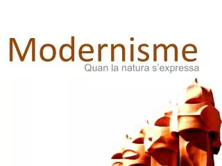 modernisme
