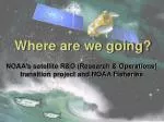 Where are we going? - slide 1