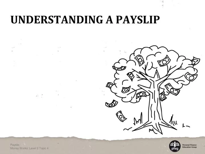 understanding a payslip