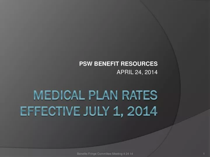 psw benefit resources april 24 2014