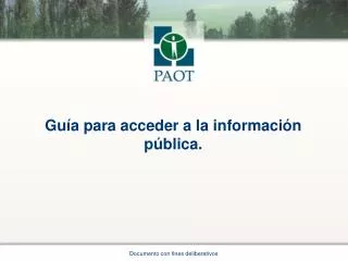 gu a para acceder a la informaci n p blica
