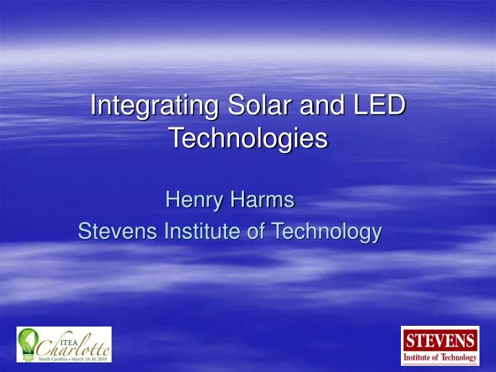henry harms stevens institute of technology