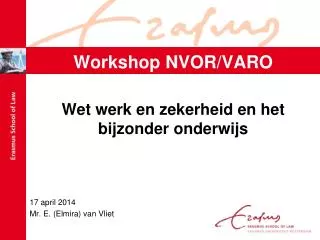 workshop nvor varo