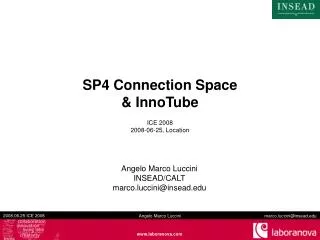 SP4 Connection Space &amp; InnoTube