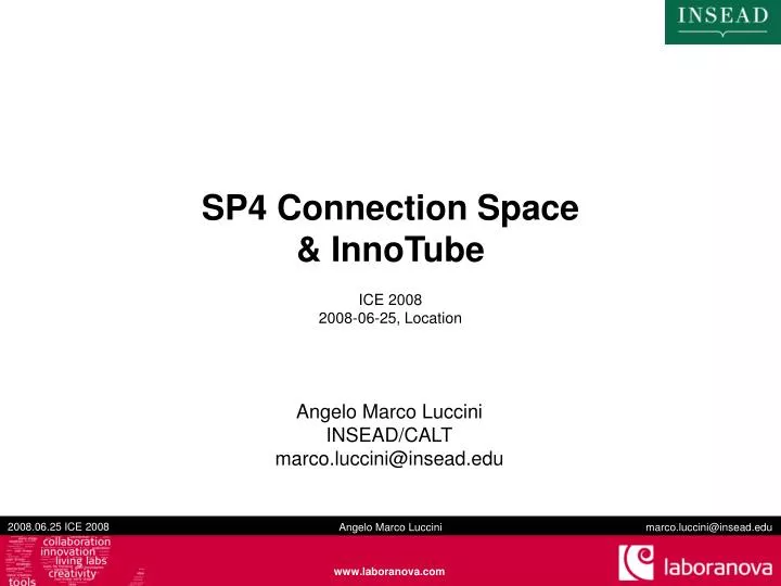 sp4 connection space innotube
