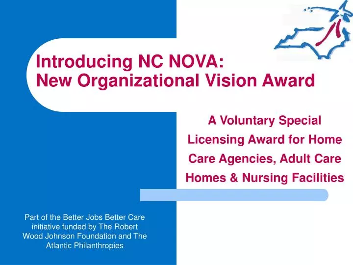 introducing nc nova new organizational vision award