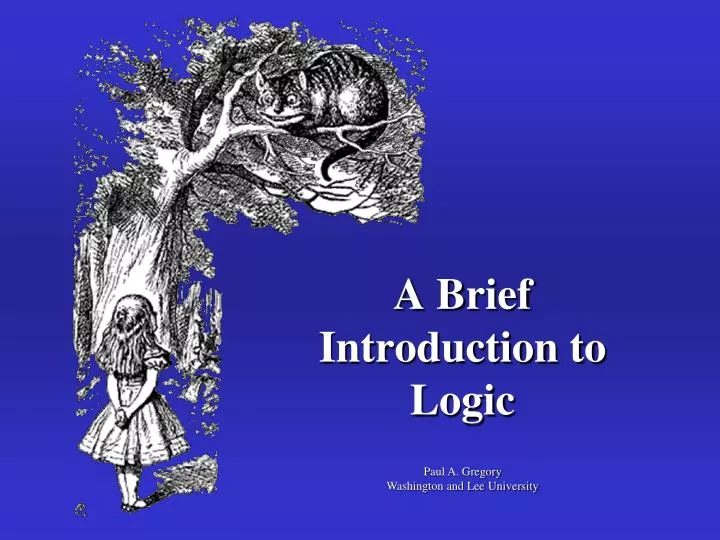 a brief introduction to logic
