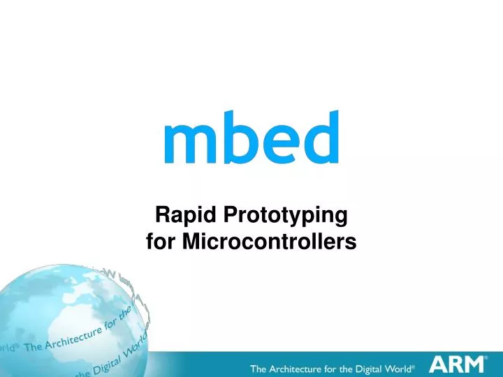 rapid prototyping for microcontrollers