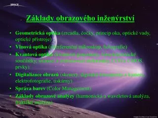 z klady obrazov ho in en rstv