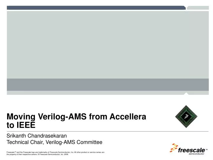 moving verilog ams from accellera to ieee