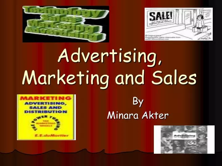 advertising marketing and sales