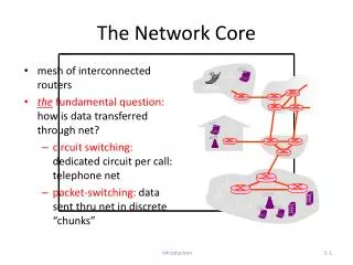 the network core