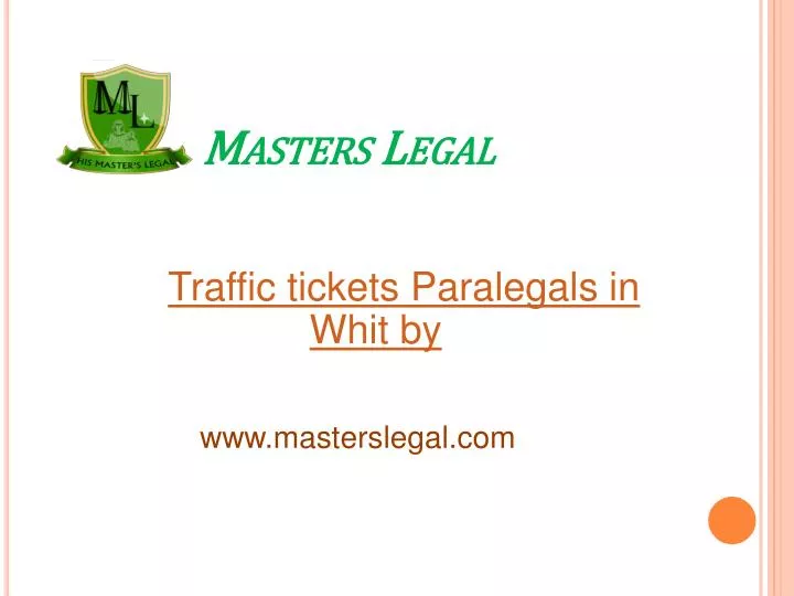 masters legal